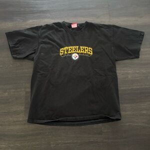 Pittsburgh Steelers NFL Embroidered T-shirt Size L